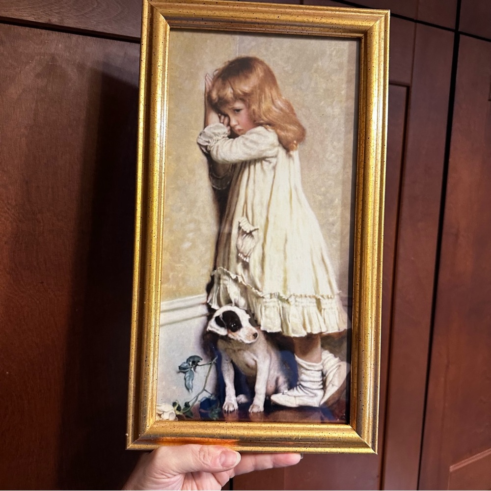 SALE!! Time out. In Disgrace by Charles Burton Barber
